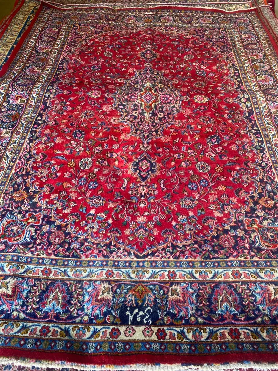 فرش دسبافت دست دوم در حدنو در نقش و رنگ عالی|فرش|کاشان, فاز ۱ ناجی آباد|دیوار