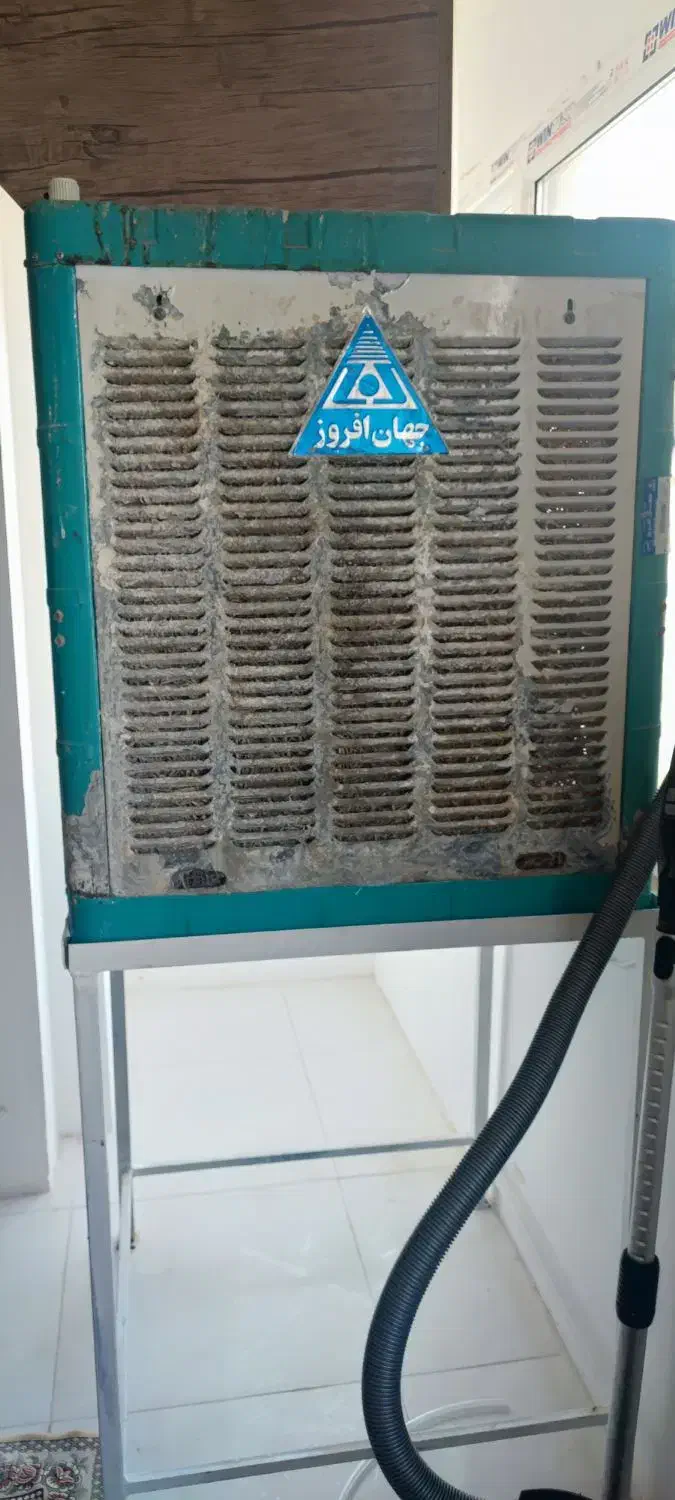 کولر آبی ۴۰۰۰ کاملا سالم با موتور سیم پیچ ( مسی )|کولر آبی|مشهد, نیروی هوایی|دیوار