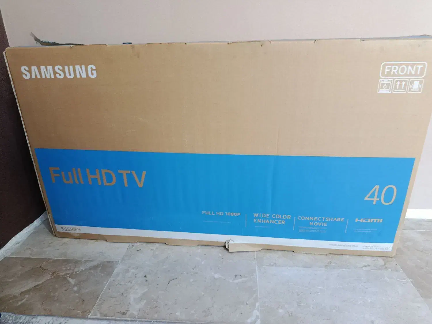 تلویزیون full hd سامسونگ ۴۰ اینچ کاملا نو|تلویزیون و پروژکتور|تهران, جوانمردان (اندیشه)|دیوار
