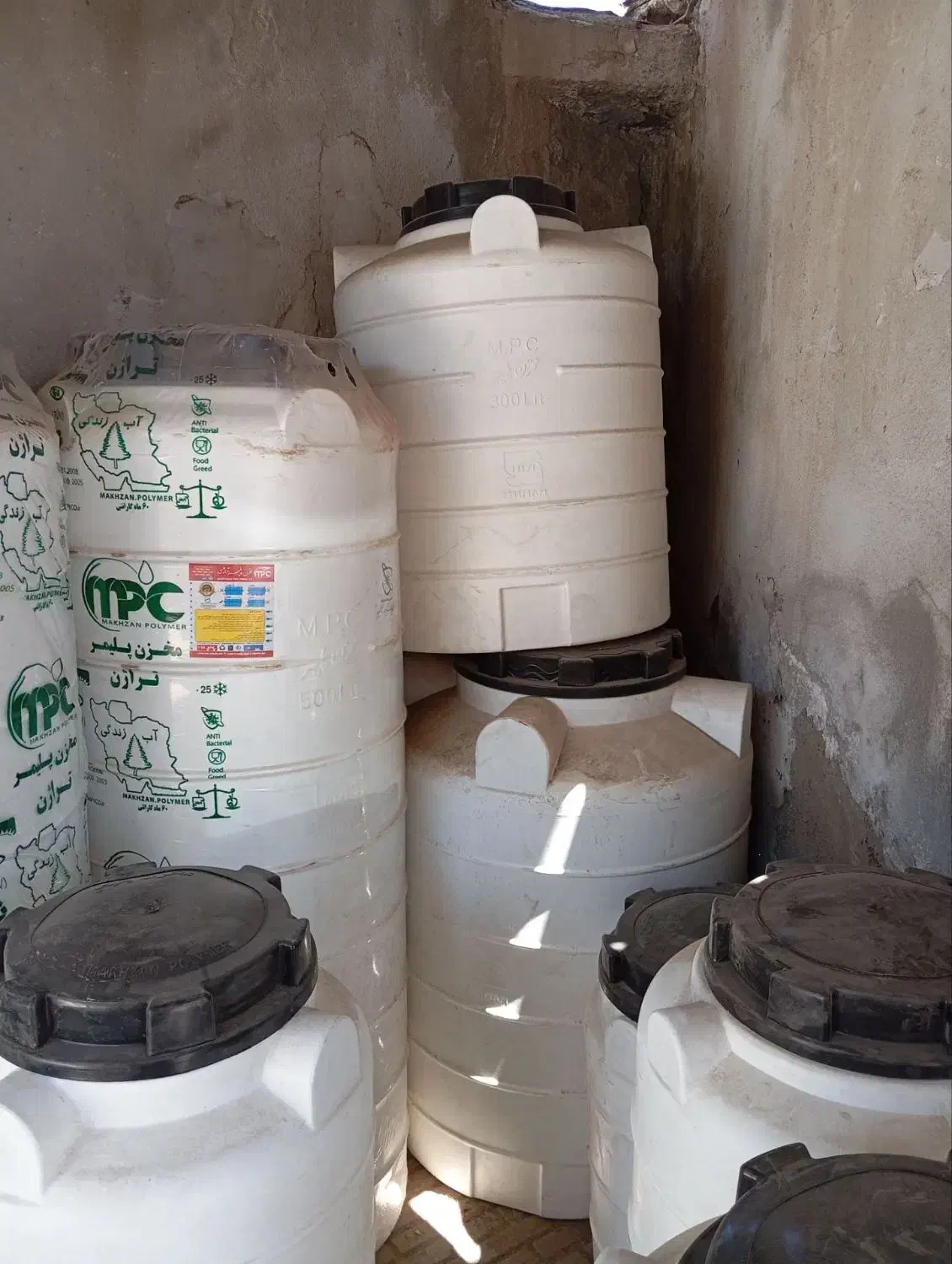 فروش انواع مخزن سه لایه زده جلبک با 5سال گرانتی|مصالح و تجهیزات ساختمان|نیشابور, کشتارگاه|دیوار