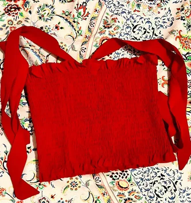 کراپ قرمز مناسب شب یلدا|لباس|بهبهان, |دیوار