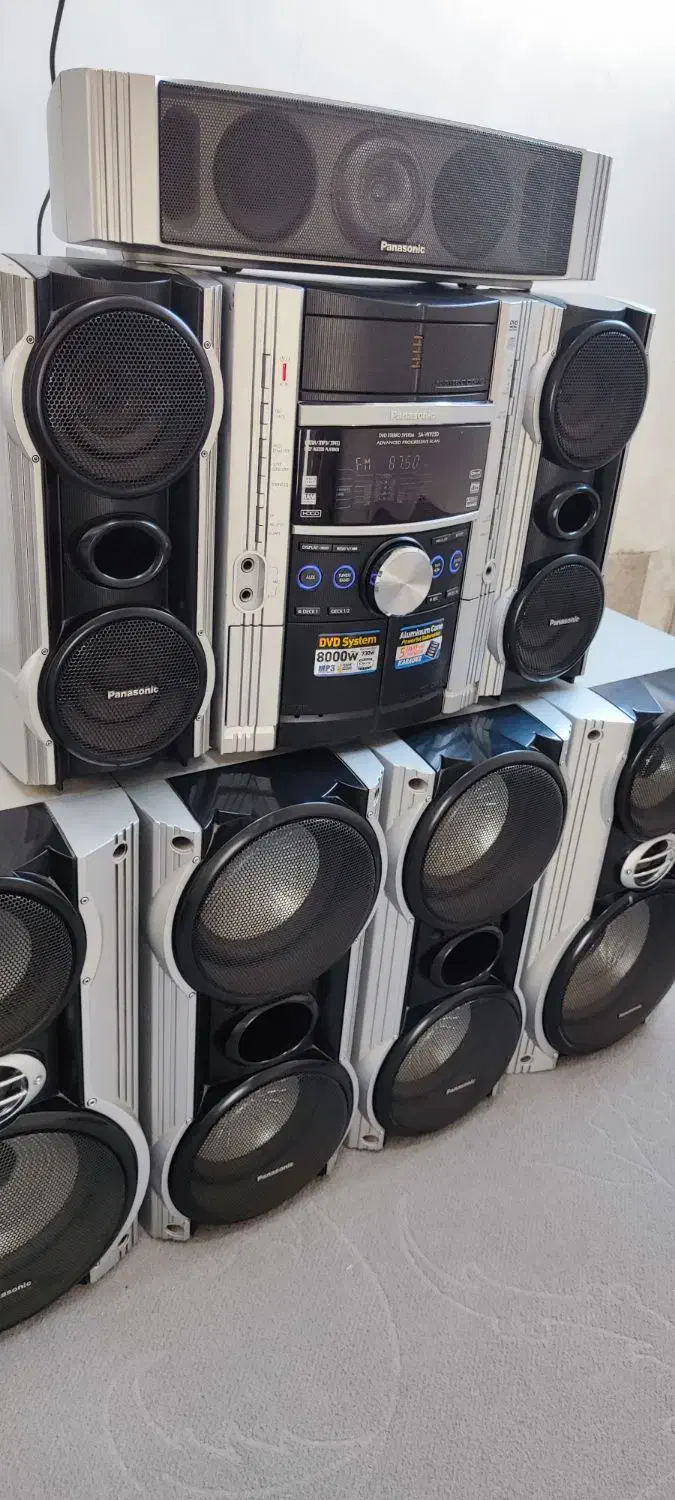 سیستم خانگی پاناسونیک 8000W|سیستم صوتی خانگی|ملارد, |دیوار