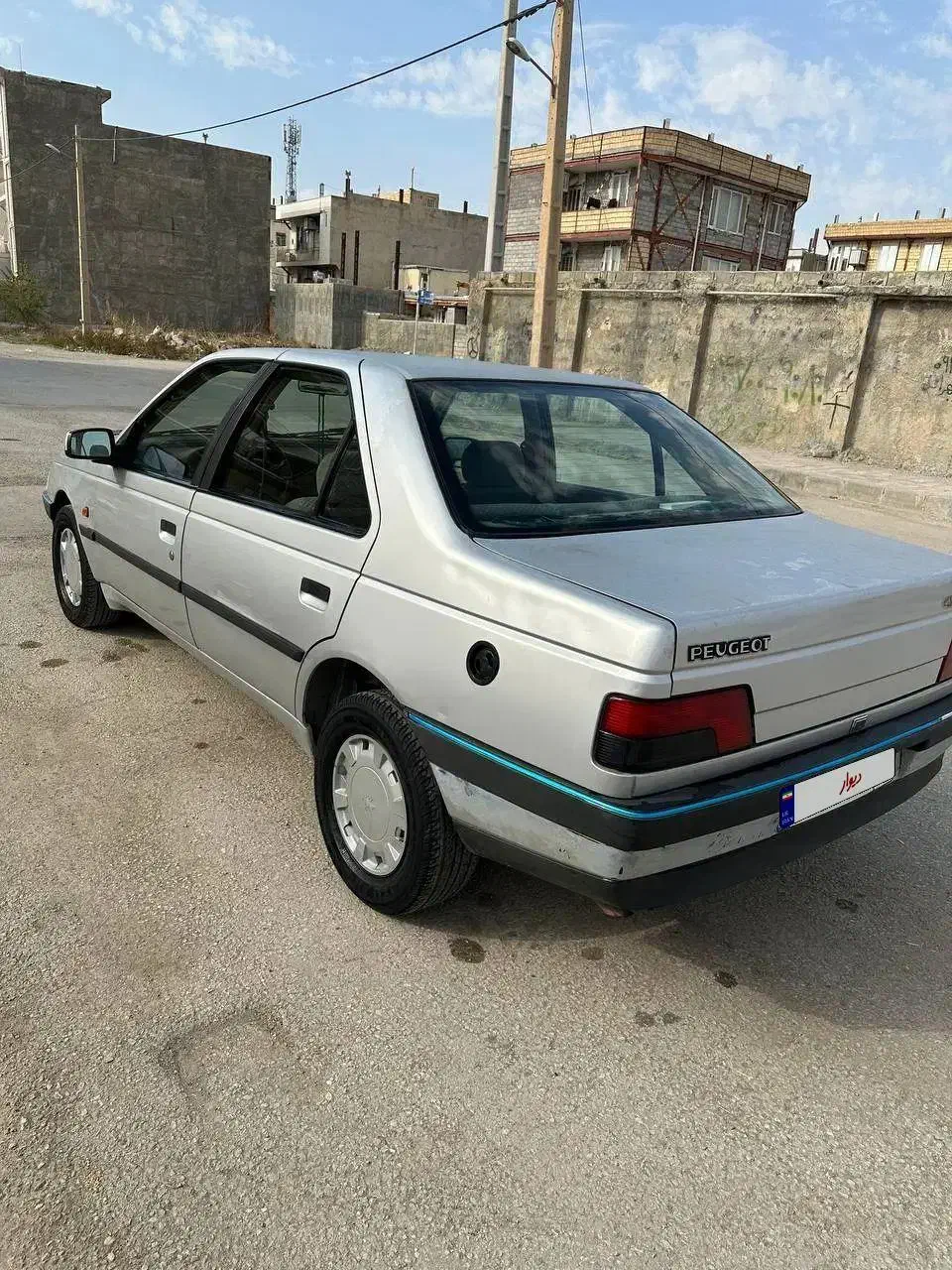 پژو ۴۰۵ دوگانه بدون رنگ شاسی پلمپ|خودرو سواری و وانت|سرپل ذهاب, |دیوار