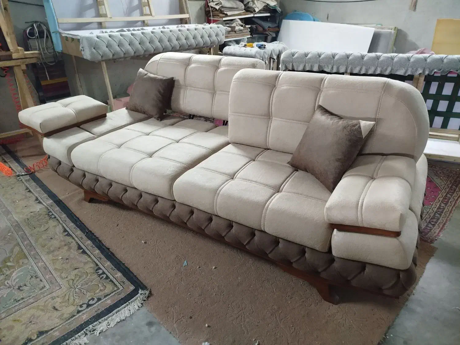 مبل راحتی (مدل اسکای ) مکانیز تخت خواب شو|مبلمان خانگی و میز عسلی|تبریز, |دیوار