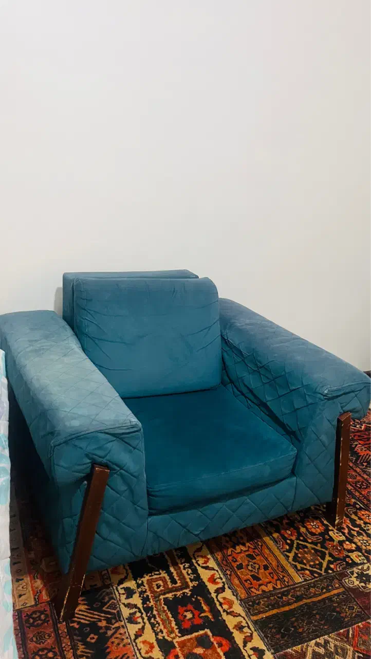 مبل تک نفره با کیفیت|مبلمان خانگی و میز عسلی|تهران, اختیاریه|دیوار