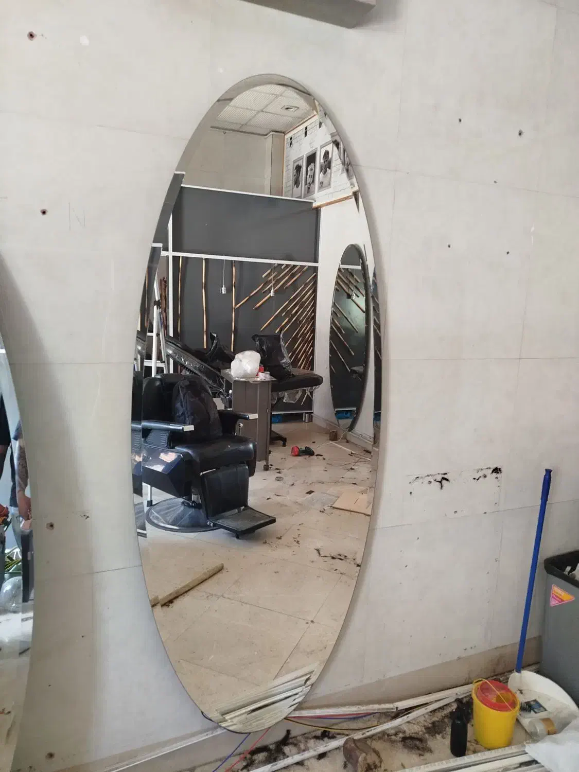 ایینه قدی|آرایشگاه و سالن‌های زیبایی|شاهین‌شهر, خبرنگار|دیوار