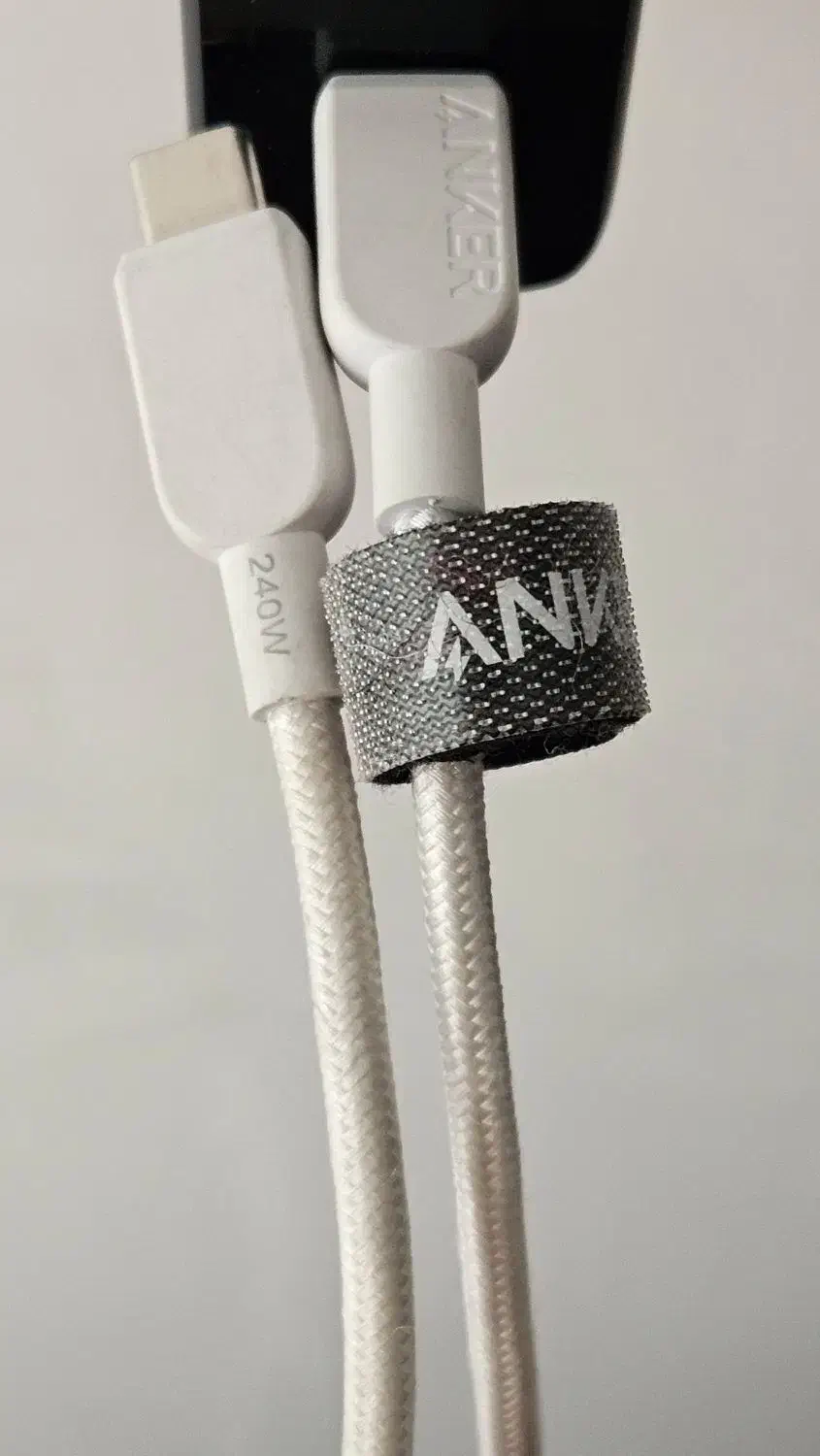 آداپتور شارژر و کابل انکر اصل ۴۵ وات|لوازم جانبی موبایل و تبلت|میاندوآب, |دیوار