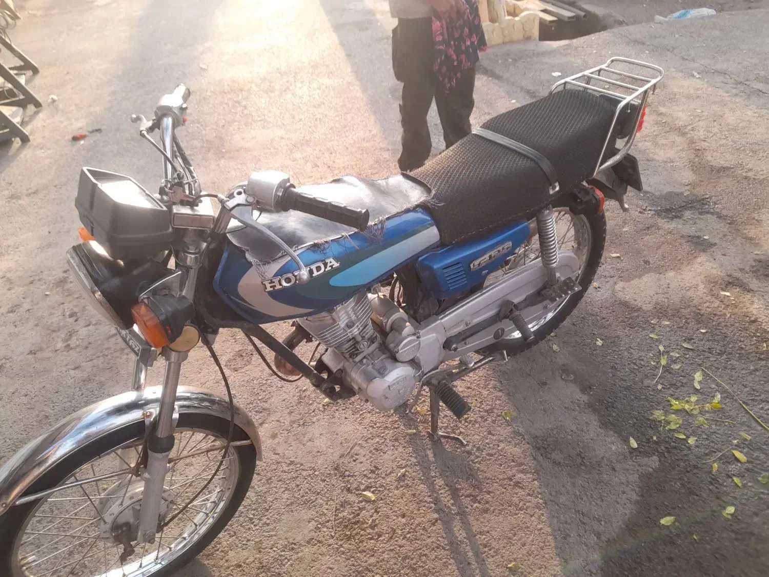 متور هندا ۱۲۵ درحد|موتورسیکلت|قم, شهرک امام حسین|دیوار