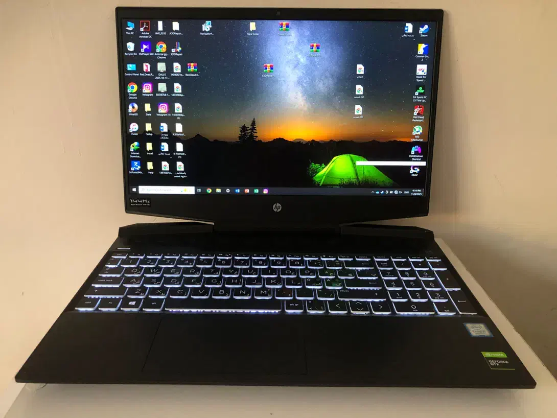 لپ تاپ hp pavilion گیمینگ (سفارش اروپا)|رایانه همراه|اردبیل, |دیوار