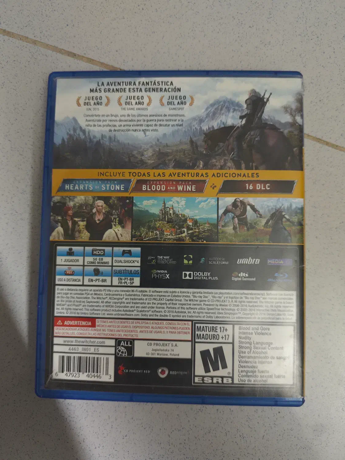 دیسک بازی Witcher3 complete edtion|کنسول، بازی ویدئویی و آنلاین|کاشان, امیرکبیر|دیوار