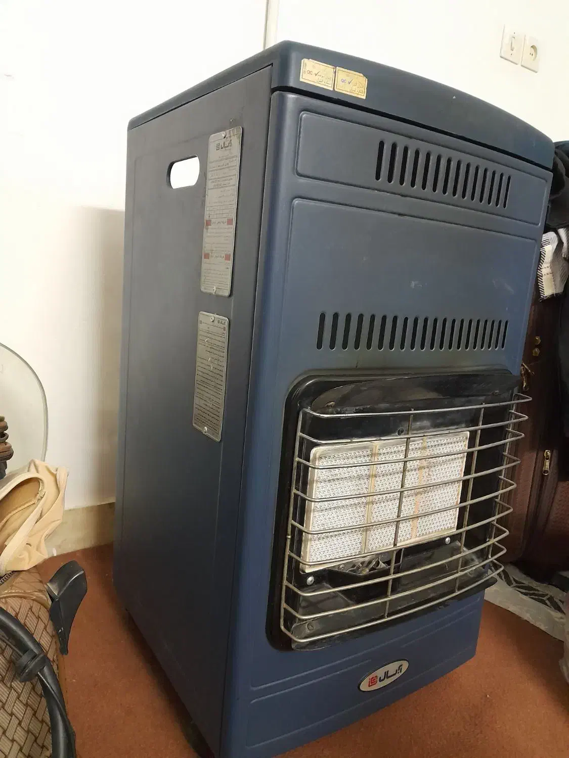 بخاری بدون دودکش آبسال|بخاری، هیتر، شومینه|یزد, |دیوار