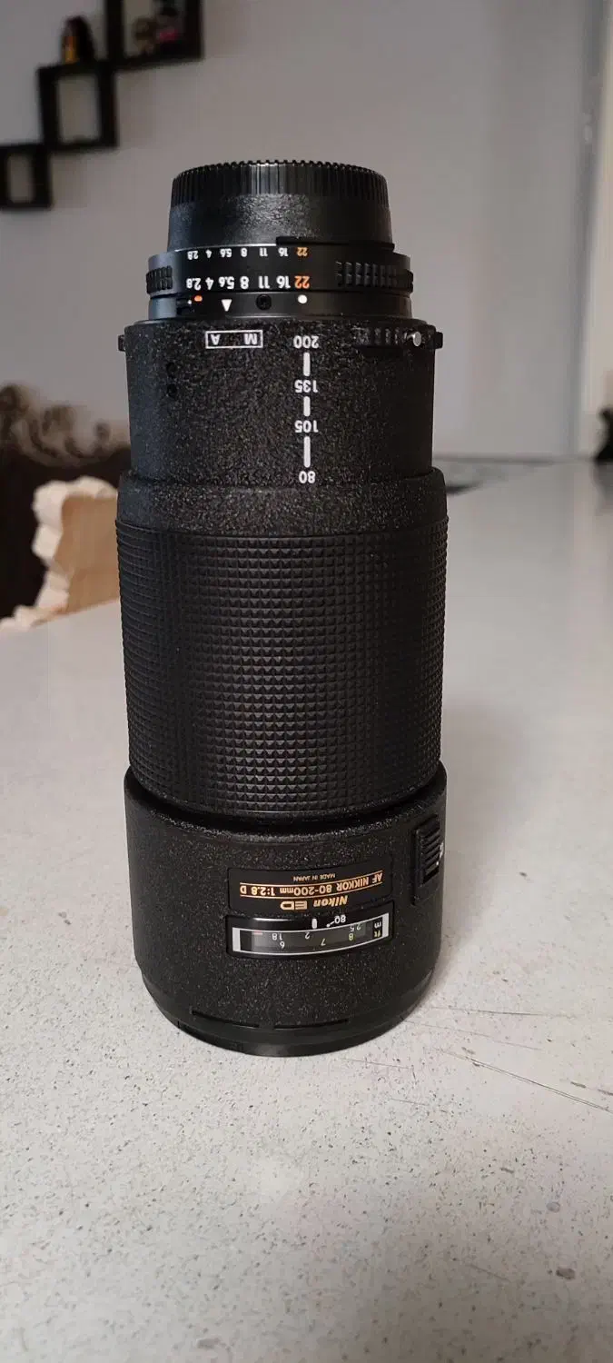 لنز 80 200 نیکون|دوربین عکاسی و فیلمبرداری|تهران, آجودانیه|دیوار