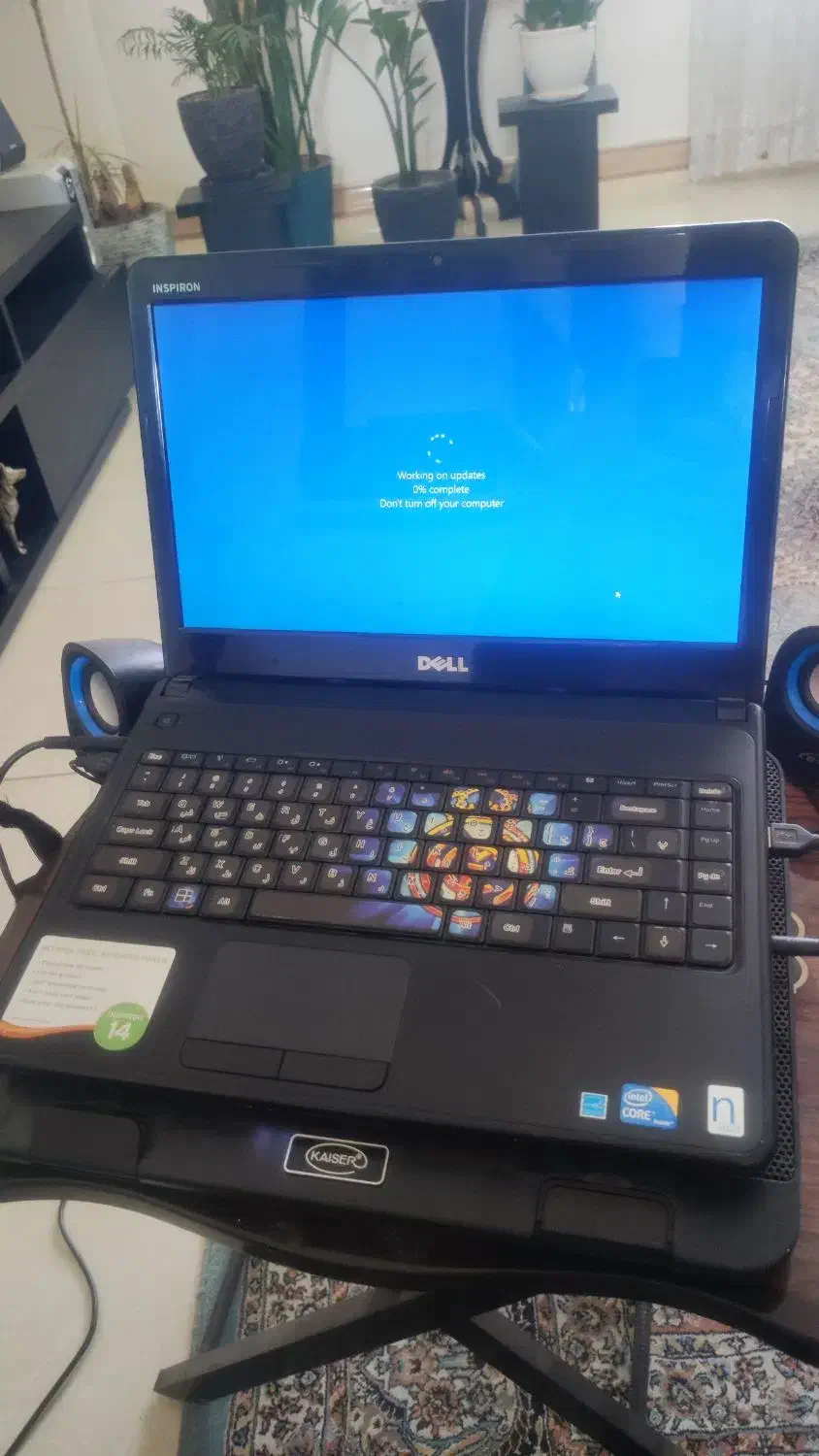 لپتاپ dell corei3 به همراه تمامی لوازم و مطعلقات|رایانه همراه|تهران, فدک|دیوار