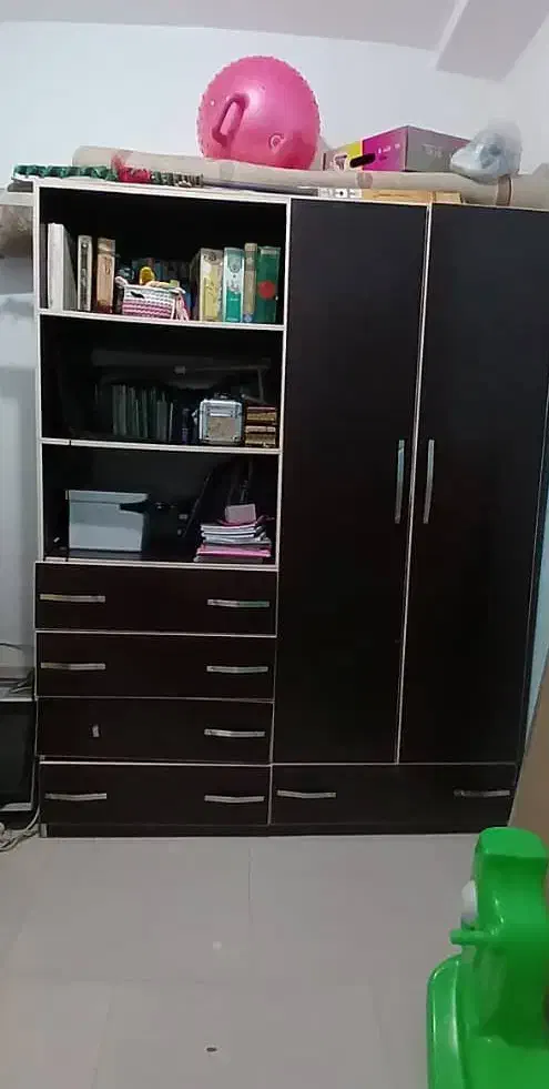 کمدبزرگ رگال لباس کتابخانه و۴عدد کشو|جاکفشی، کمد، دراور|رشت, شهریاران|دیوار