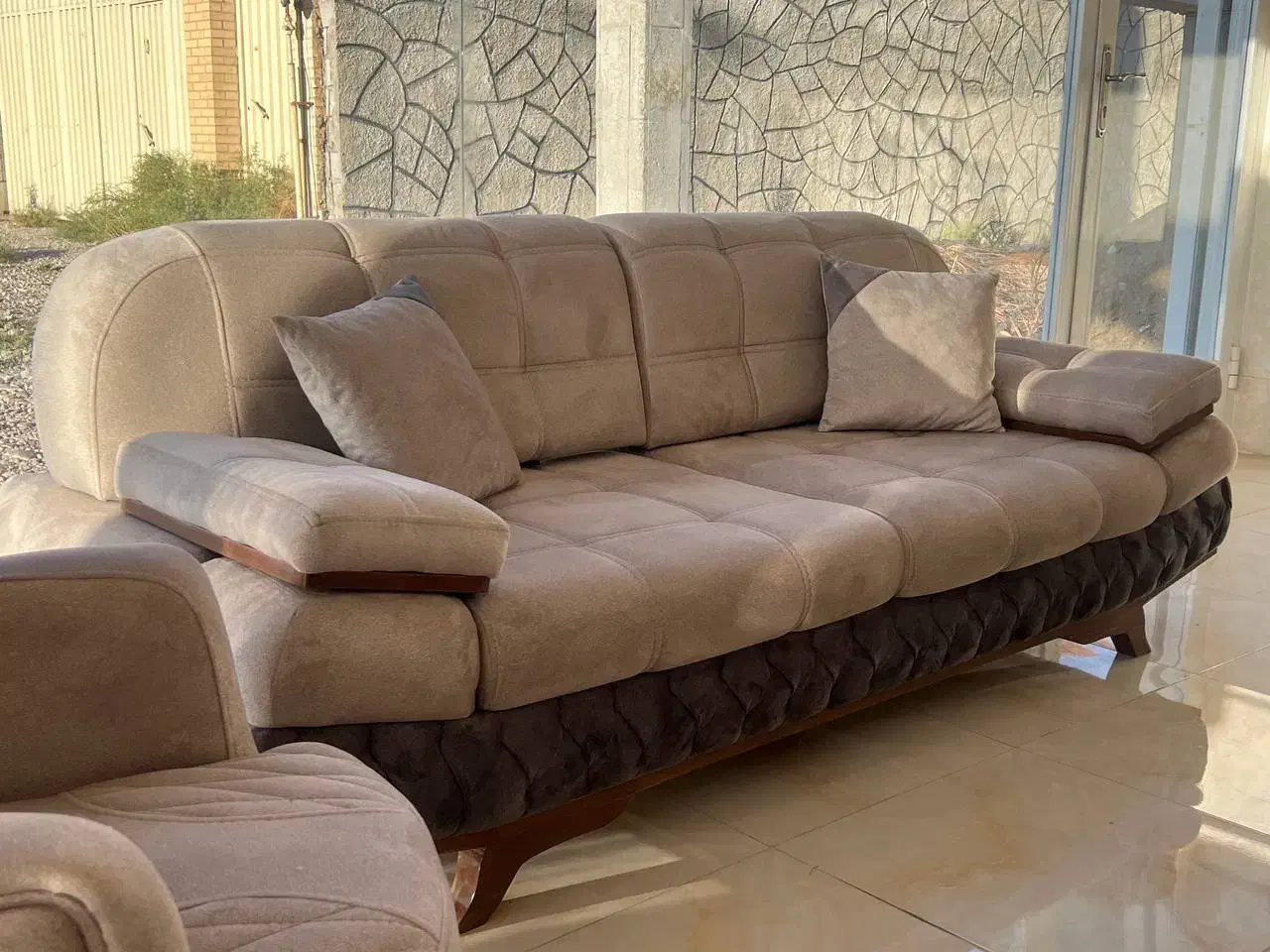 مبل راحتی (مدل اسکای ) مکانیز تخت خواب شو|مبلمان خانگی و میز عسلی|تبریز, |دیوار