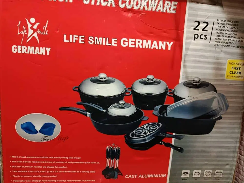 ست قابلمه22 تکه Germany life smile|ظروف پختوپز|تهران, باغ فیض|دیوار