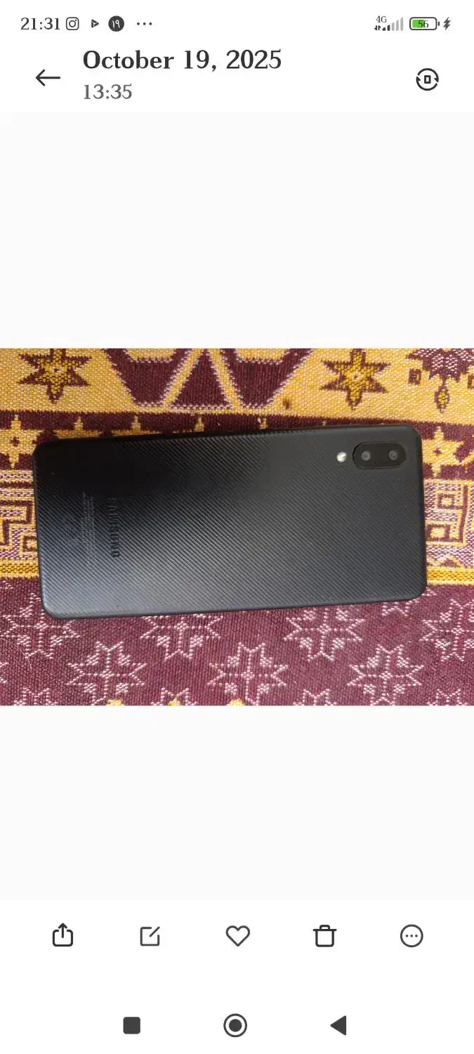 گوشی سامسونگ a02 و htc دو سیم کارت|موبایل|فیروزآباد (فارس), |دیوار