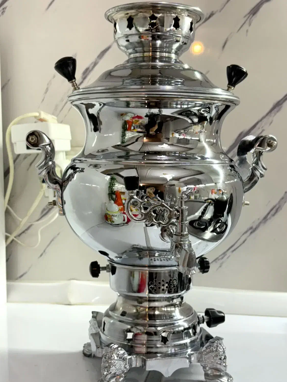 سماور گازی استیل|سماور، چای‌ساز، قهوه‌ساز|شهرضا, |دیوار