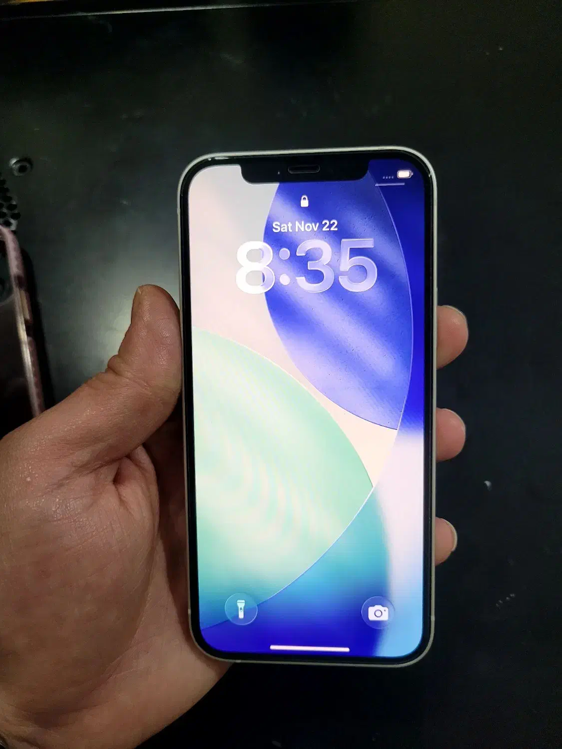 گوشی آیفون ۱۲ نرمال ۲۵۶گیگ سفید|موبایل|هشتگرد, شهرک بعثت|دیوار