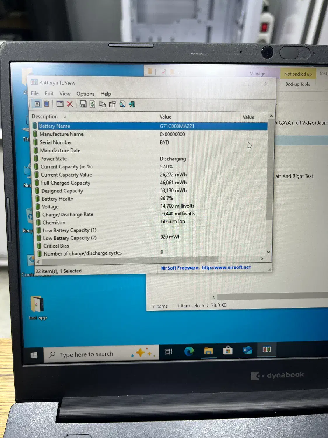 لپتاپ Toshiba Dynabook|رایانه همراه|تهران, میدان ولیعصر|دیوار