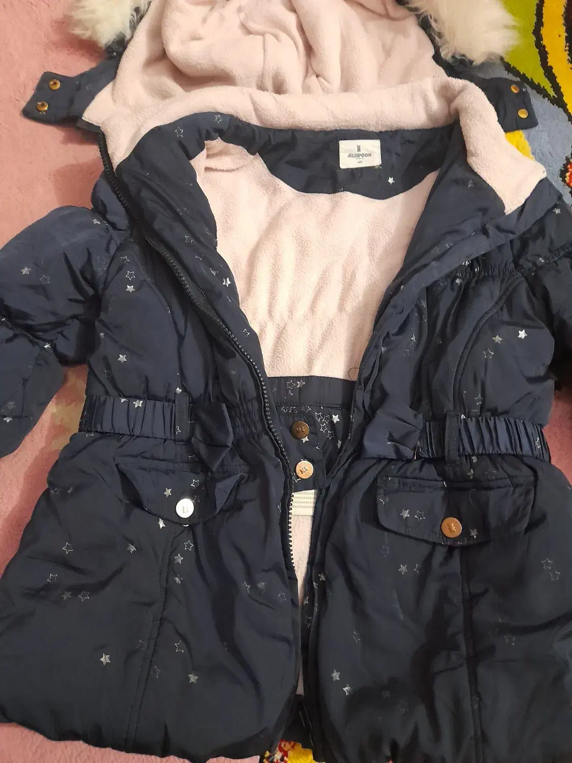 کاپشن دخترانه|کفش و لباس بچه|زابل, |دیوار