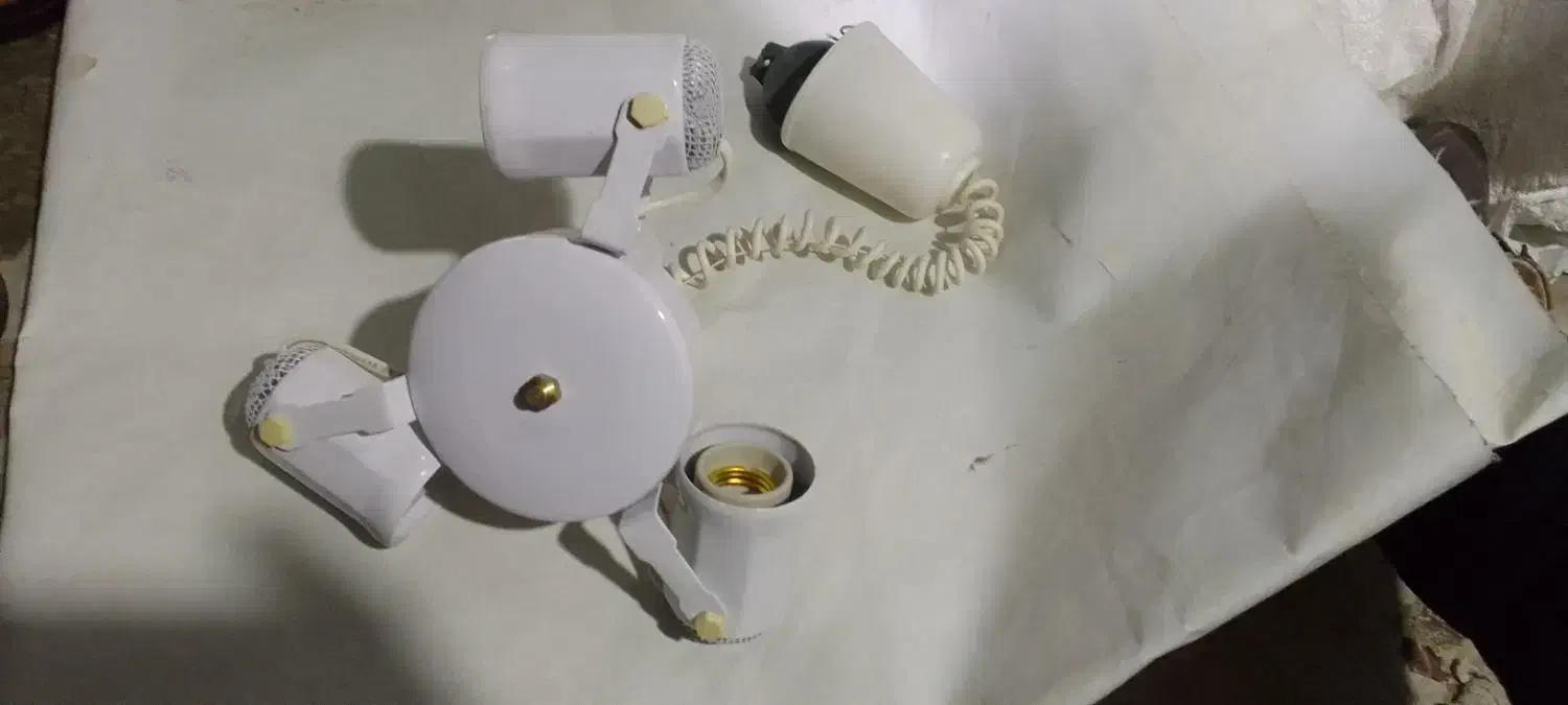 لوستر ۳شعله|لوستر و چراغ آویز|مراغه, |دیوار