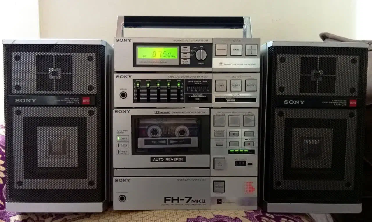 رادیو ضبط SONY|سیستم صوتی خانگی|تهران, وحیدیه|دیوار