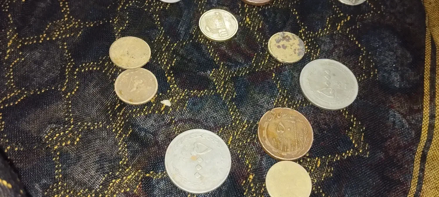 سکه قدیمی|کلکسیون سکه، تمبر، اسکناس|کاغذکنان, |دیوار