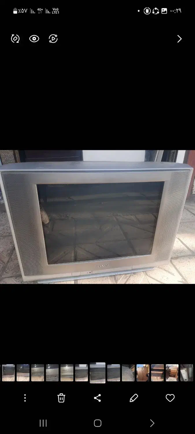 تلویزیون 21 ا ینچ|تلویزیون و پروژکتور|همدان, |دیوار