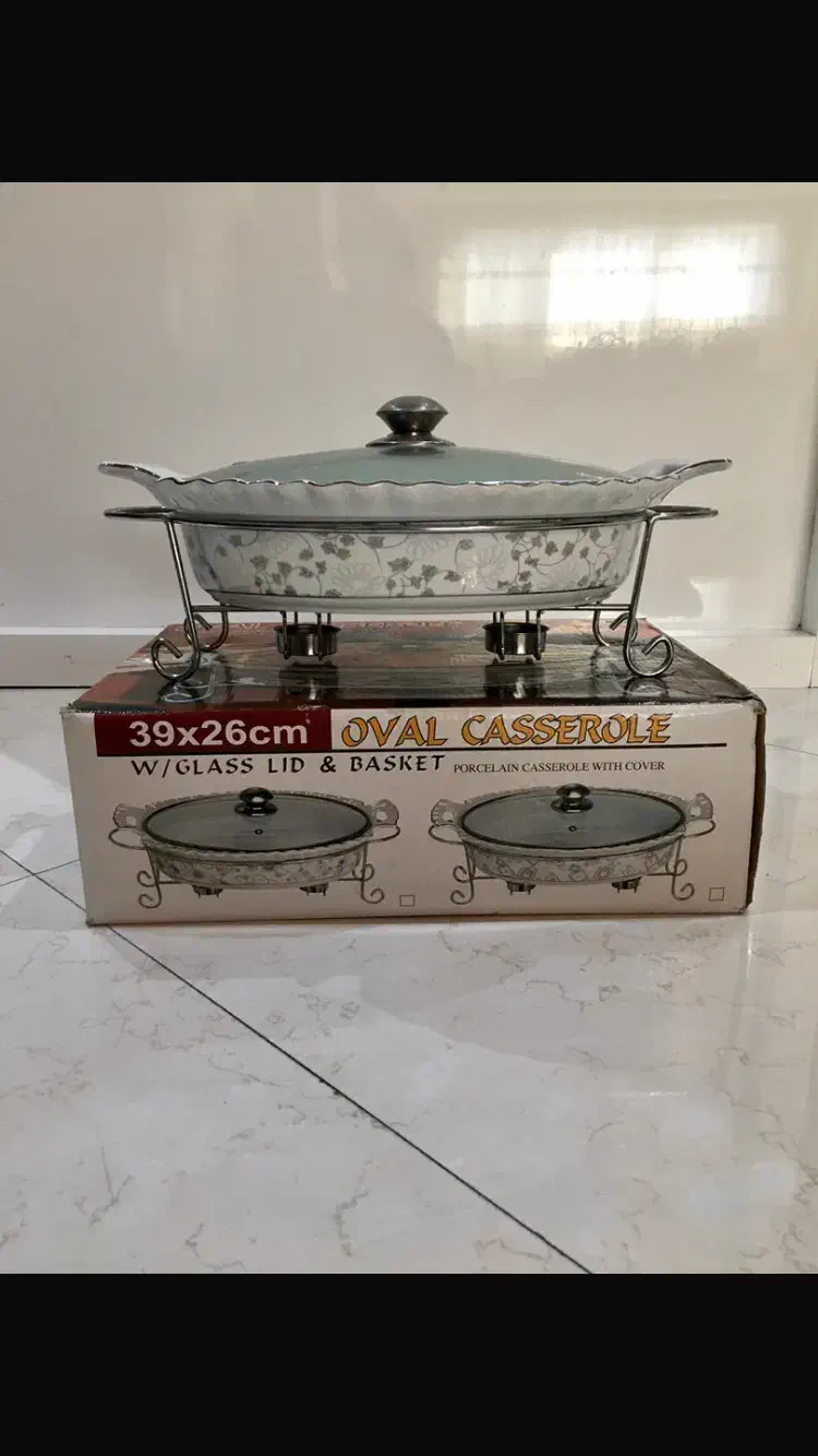 سوفله خوری وارمردار(با جعبه)|ظروف سرو و پذیرایی|اصفهان, کوی ولی عصر|دیوار