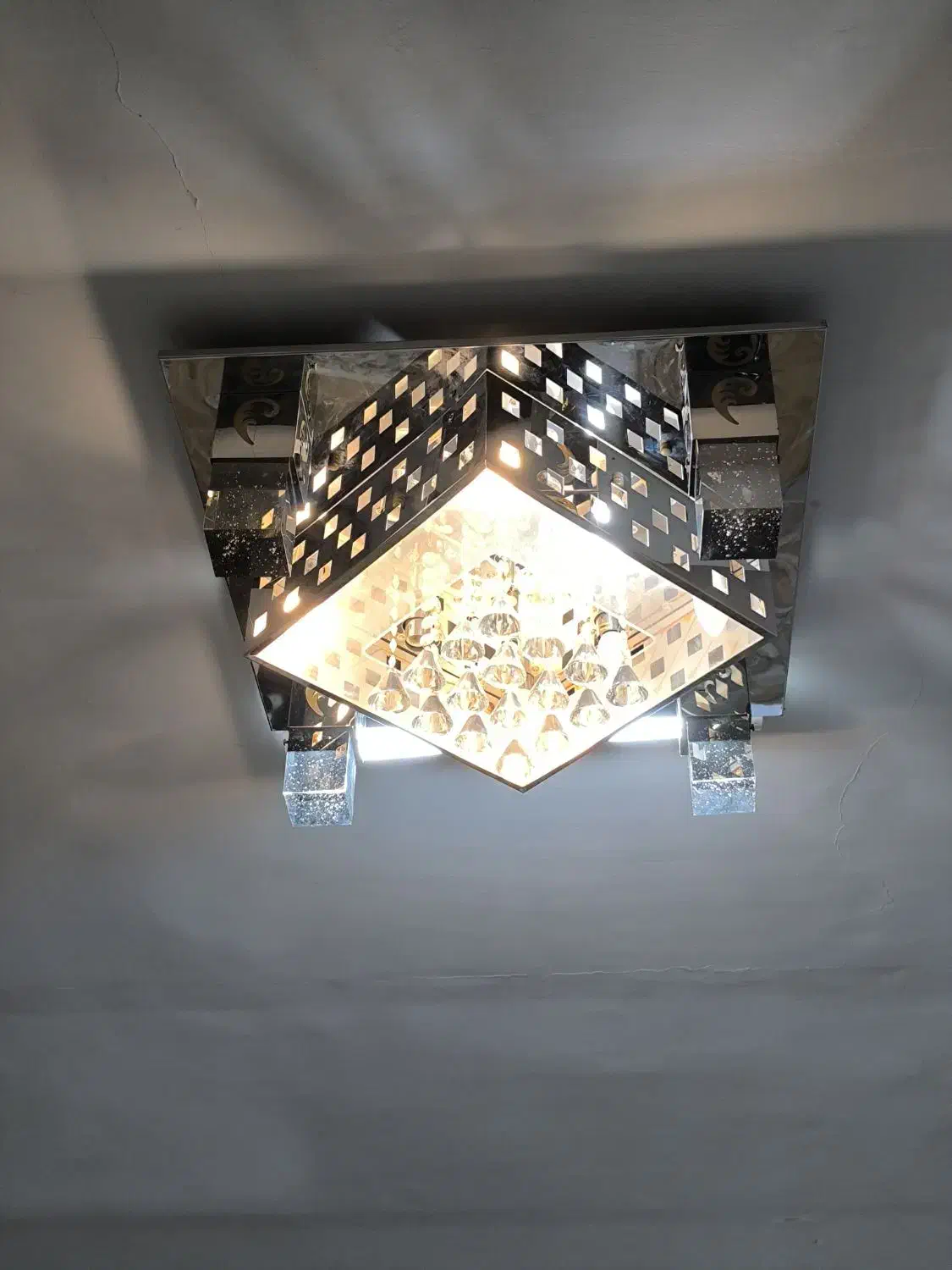 لوستر  ال ای دی 2عدد|لوستر و چراغ آویز|تهران, حکیمیه|دیوار