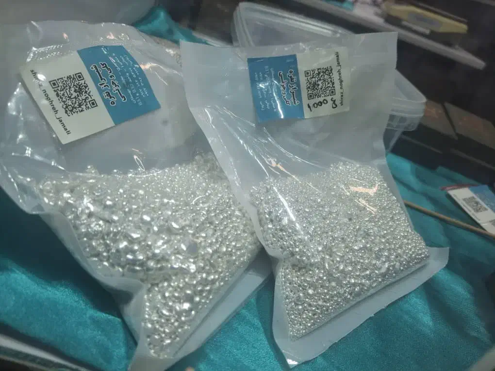 شمش و ساچمه نقره|جواهرات|شیراز, زند|دیوار