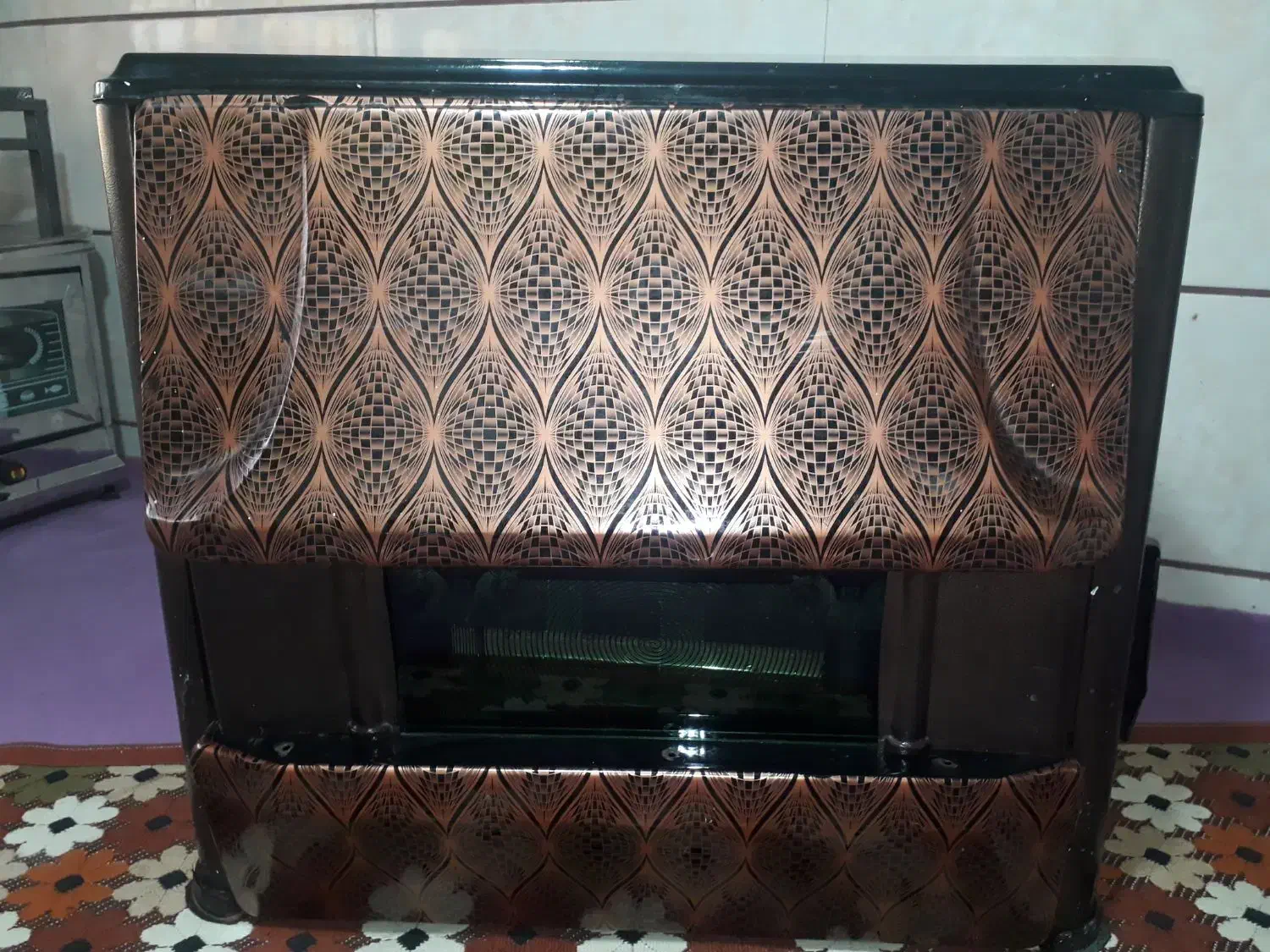 بخاری گازی شومینه|بخاری، هیتر، شومینه|اقبالیه, |دیوار