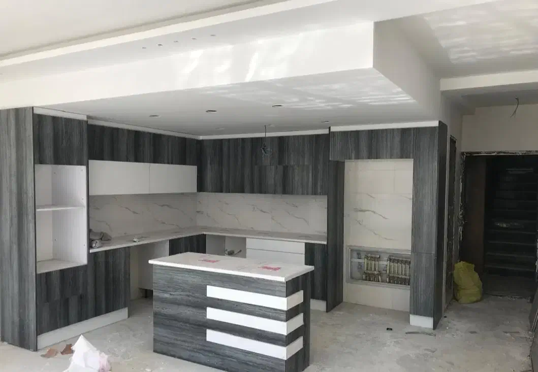 فروش و اجرا کابینت *کاغذ دیواری *قرنیز*ماربل شیت|مصالح و تجهیزات ساختمان|شیراز, وصال|دیوار