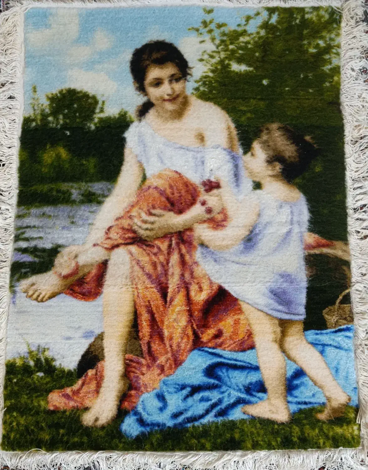 تابلو فرش دستباف مهر مادری|تابلو فرش|خرمآباد, |دیوار