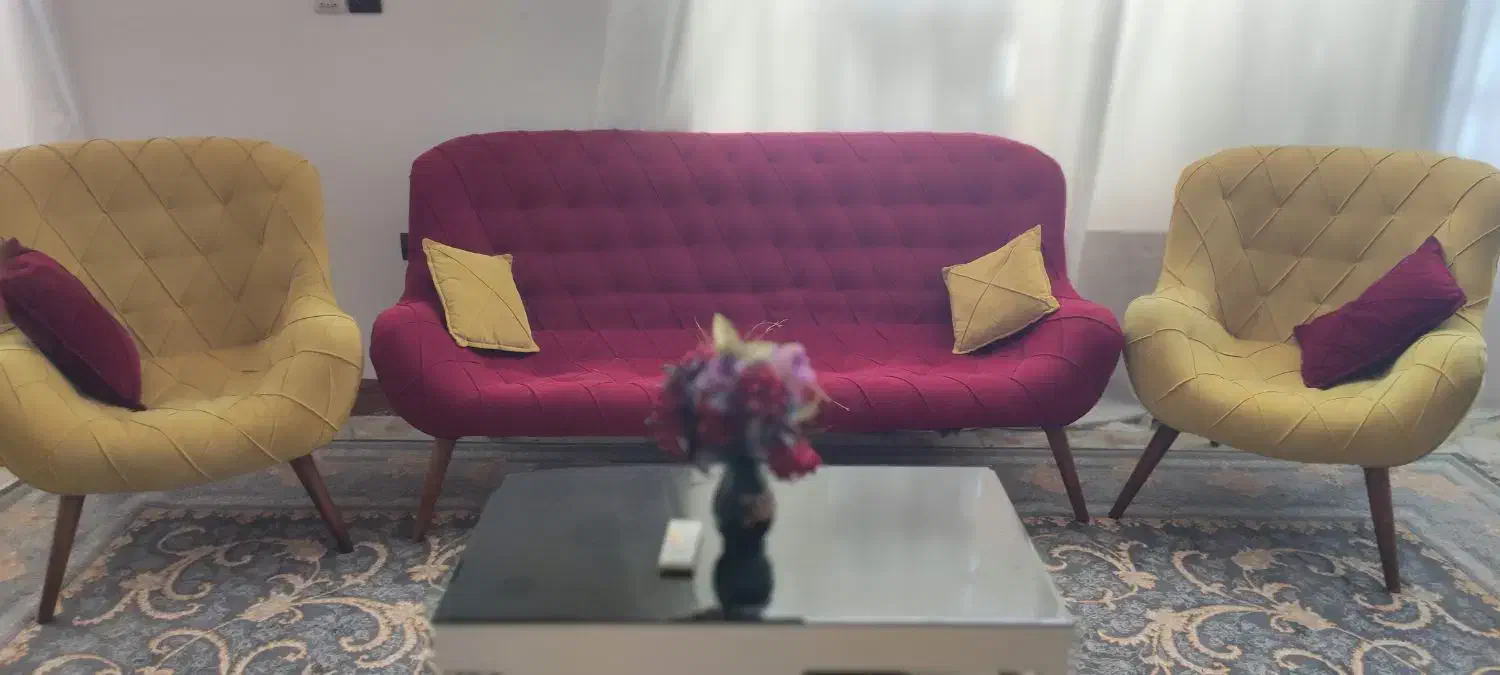 مبل طرح قایقی|مبلمان خانگی و میز عسلی|بم, |دیوار