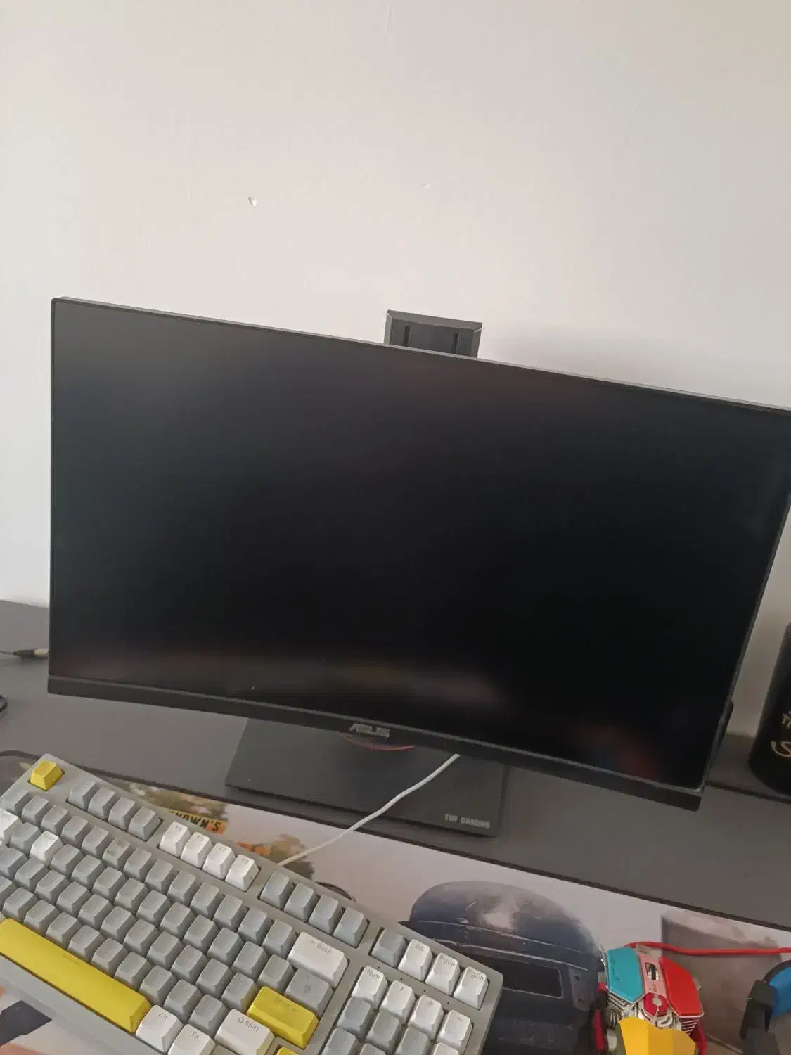 مانیتور tuf گیمینگ Asus VG24V مدل خمیده ، نو|قطعات و لوازم جانبی رایانه|شیراز, غدیر جنوبی|دیوار