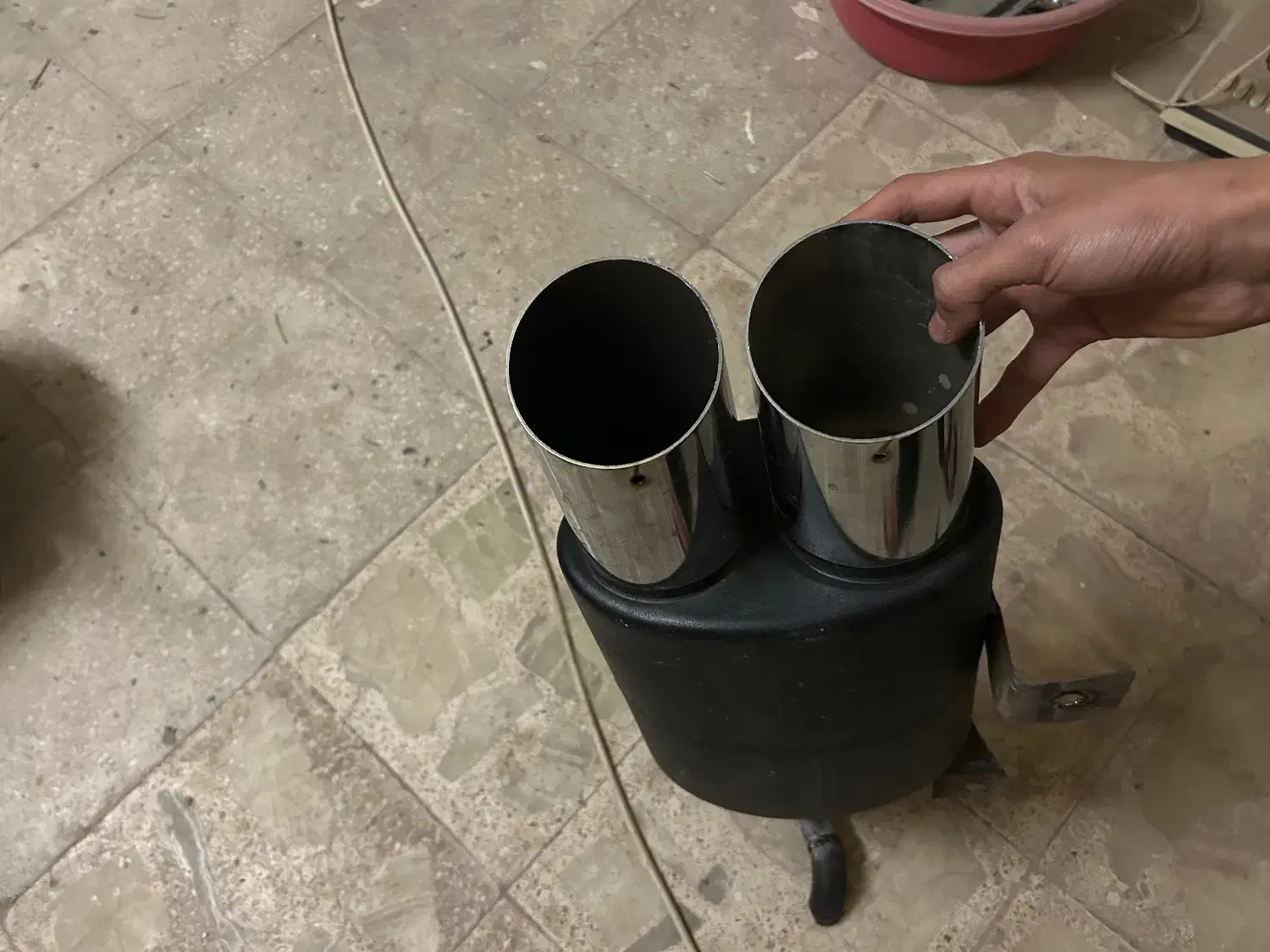 اگزوز هاوارد js715|قطعات یدکی و لوازم جانبی|تاکستان, |دیوار