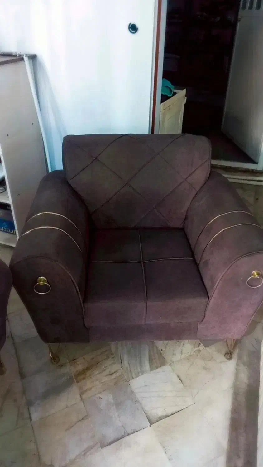 یک دست مبل نیم ست تمیز|مبلمان خانگی و میز عسلی|محمدشهر, محمدشهر|دیوار