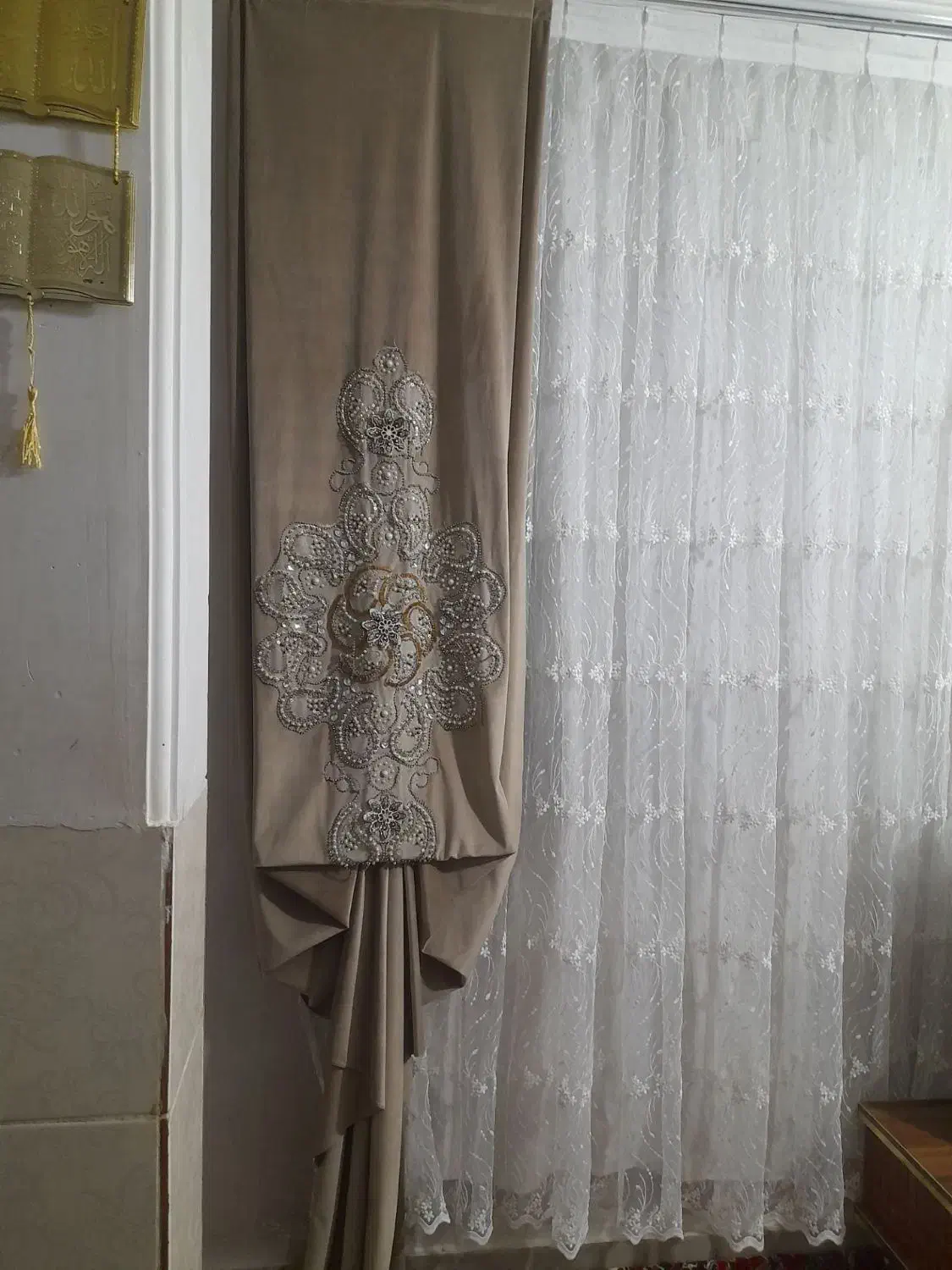 کنار پرده|پرده، رانر، رومیزی|نسیمشهر, |دیوار