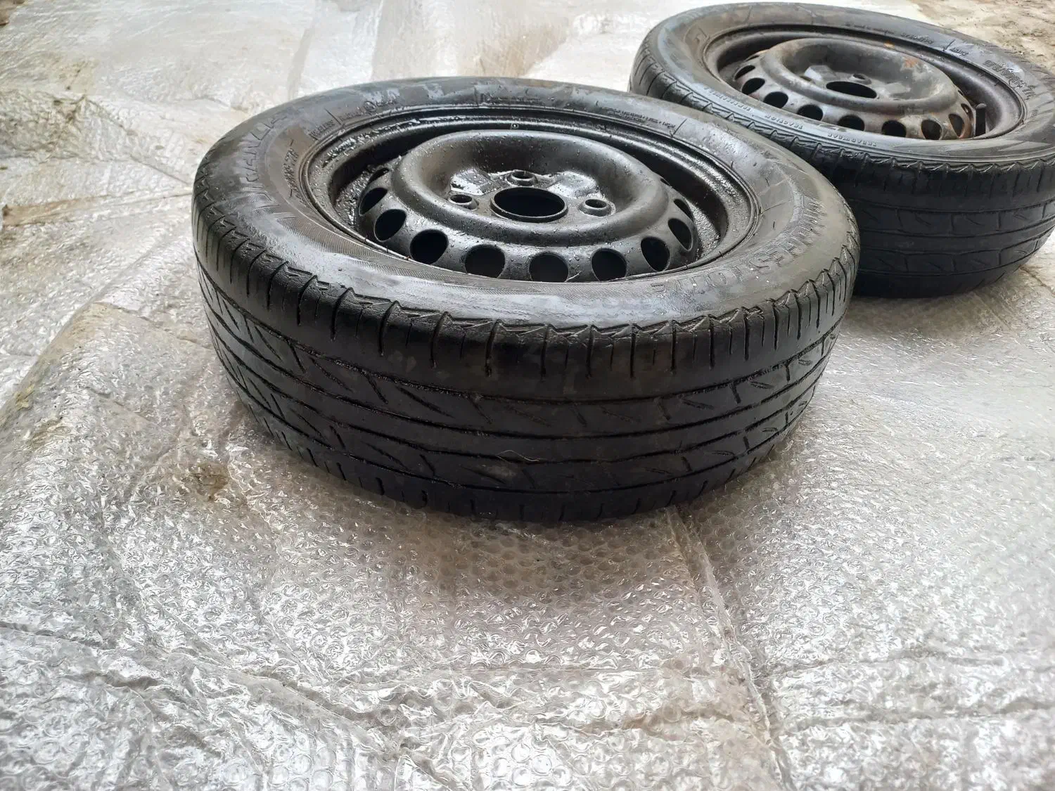 رینگ و لاستیک پراید|قطعات یدکی و لوازم جانبی|زرگرشهر, |دیوار