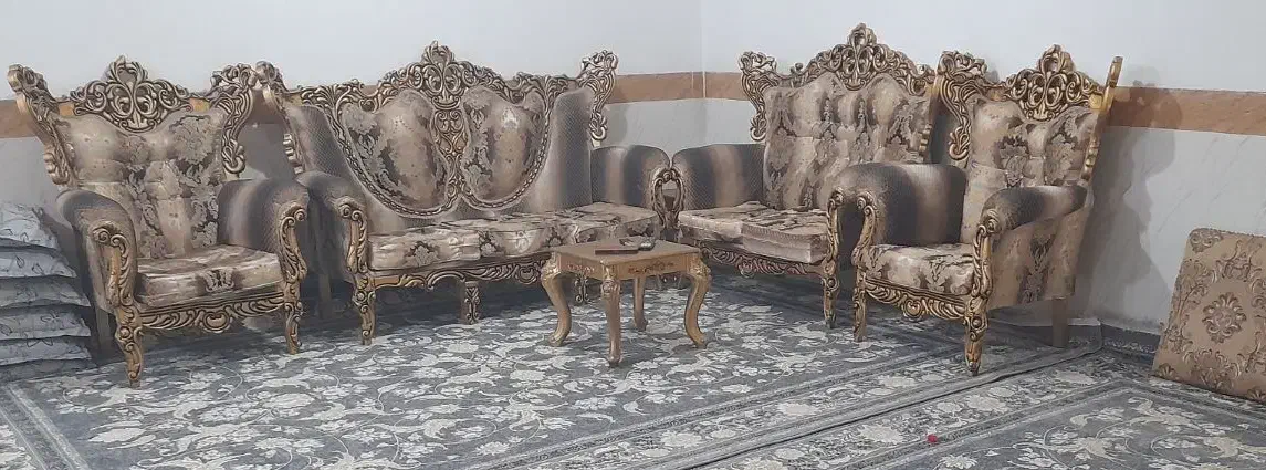 مبل سلطنتی|مبلمان خانگی و میز عسلی|ایلام, |دیوار