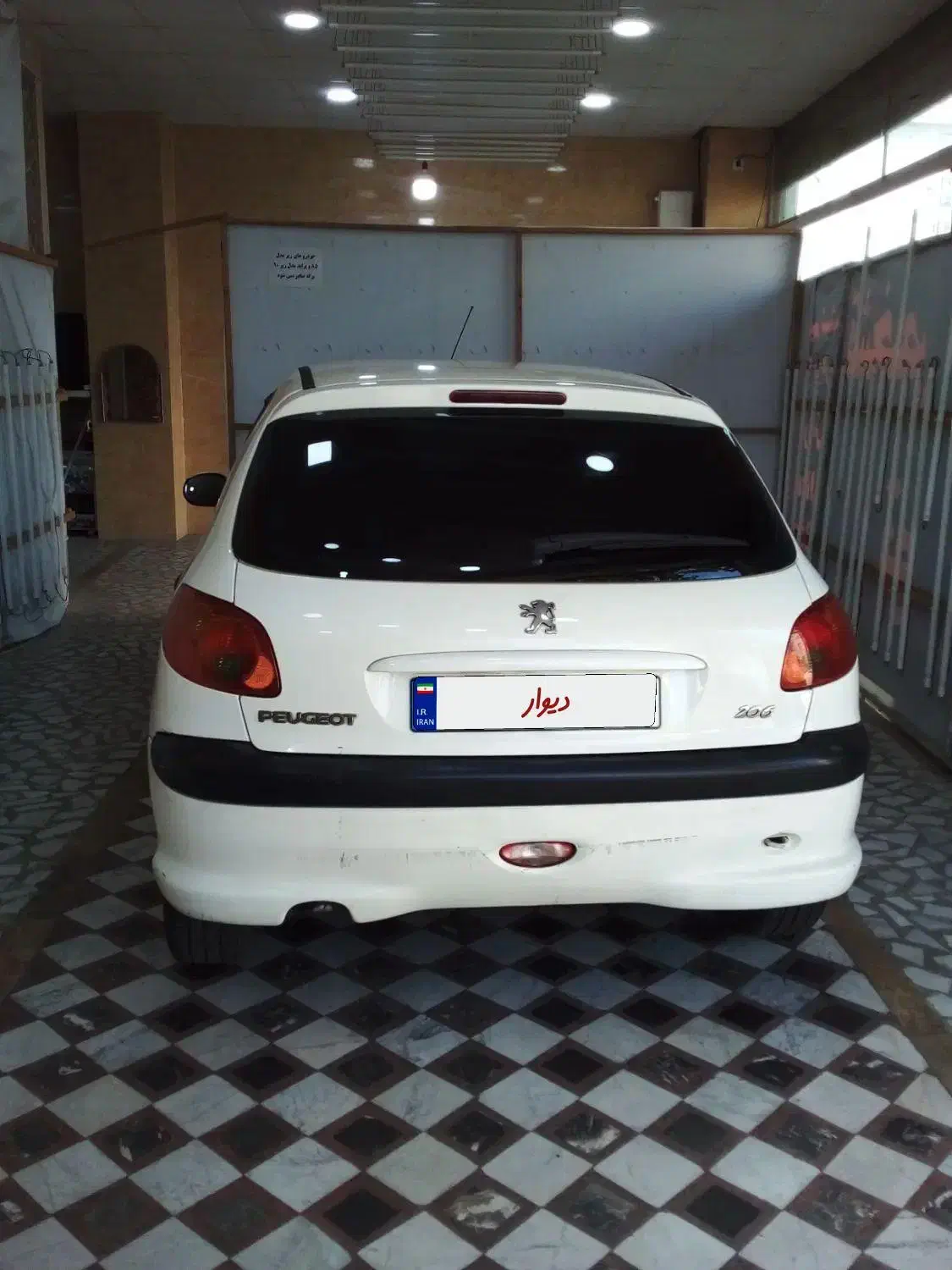 206 تیپ ۳ مدل ۸۹ سالم|خودرو سواری و وانت|رشت, حمیدیان|دیوار