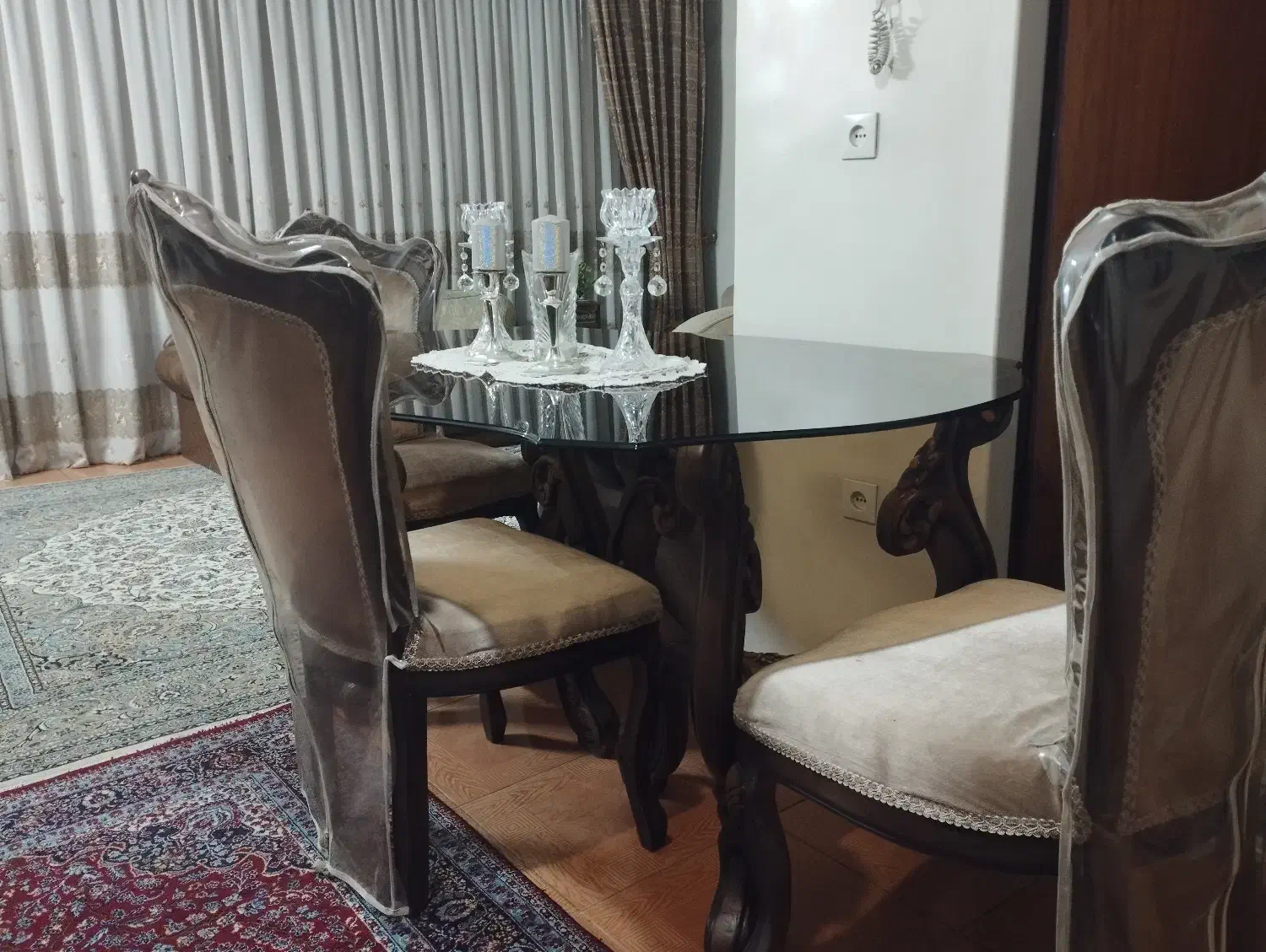 میز نهارخوری شش نفره|میز و صندلی غذاخوری|تهران, جوادیه|دیوار