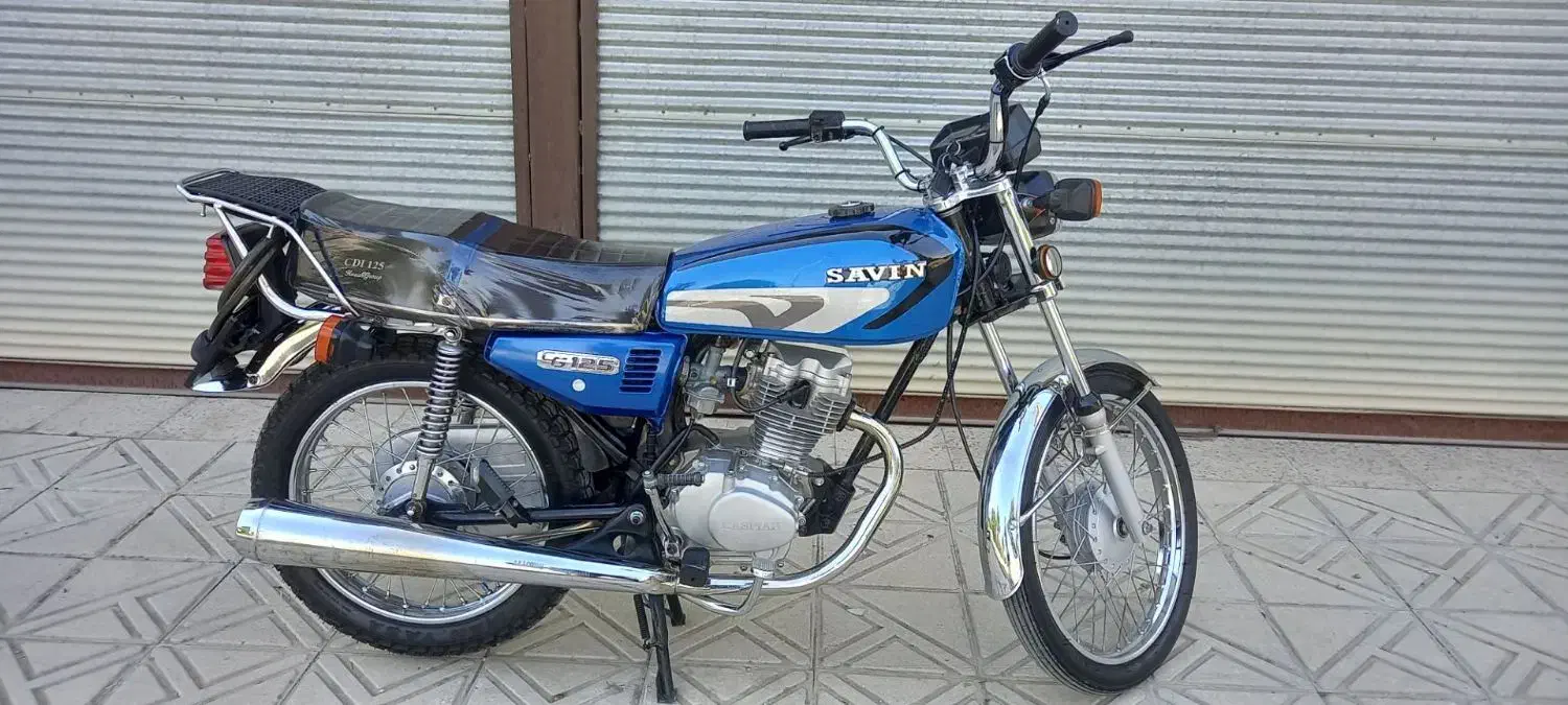 موتورسیکلت ساوین ۱۲۵|موتورسیکلت|اسدآباد, |دیوار