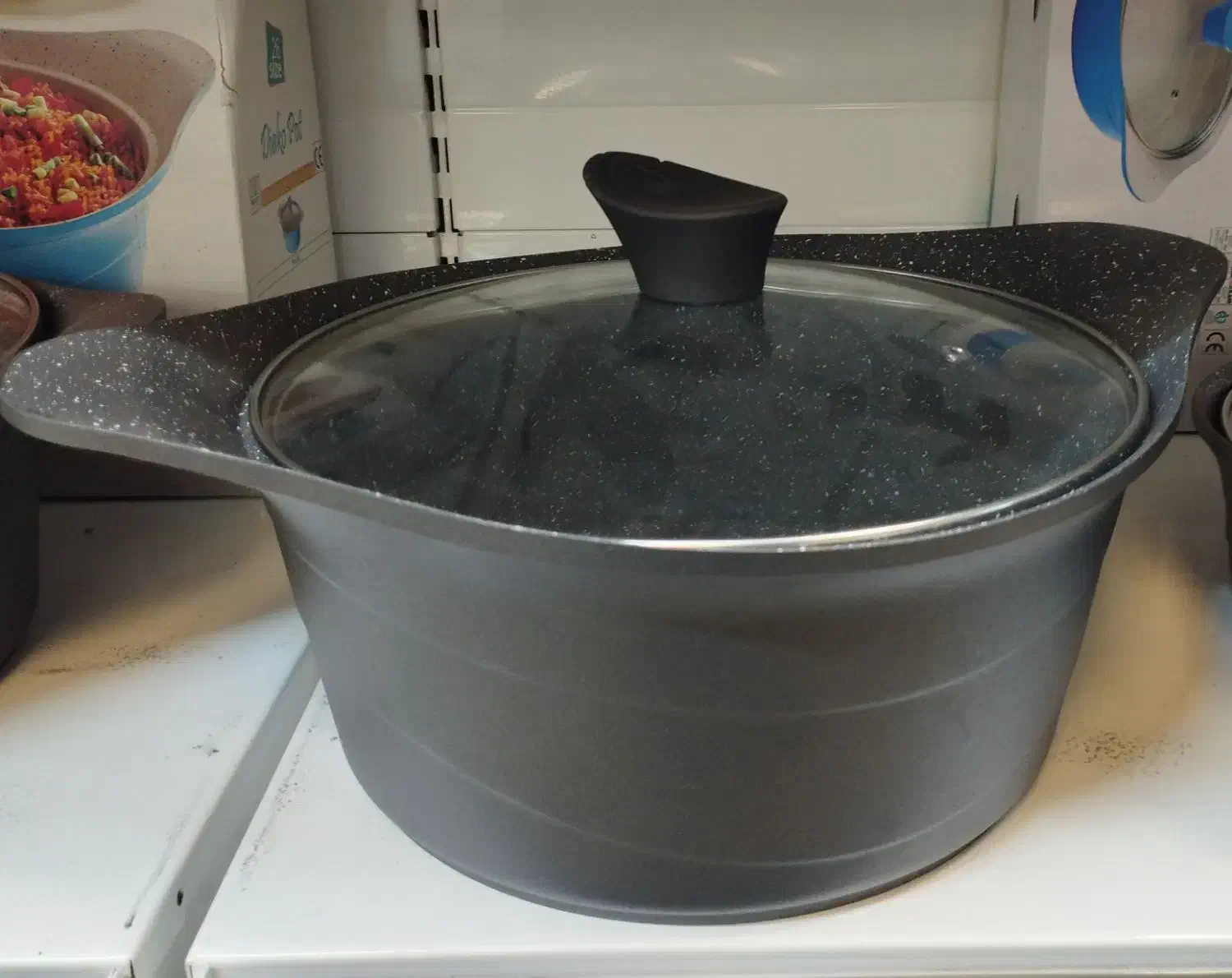 قابلمه گرانیت نو سایز ۲۸|ظروف پختوپز|تهران, سازمان آب|دیوار