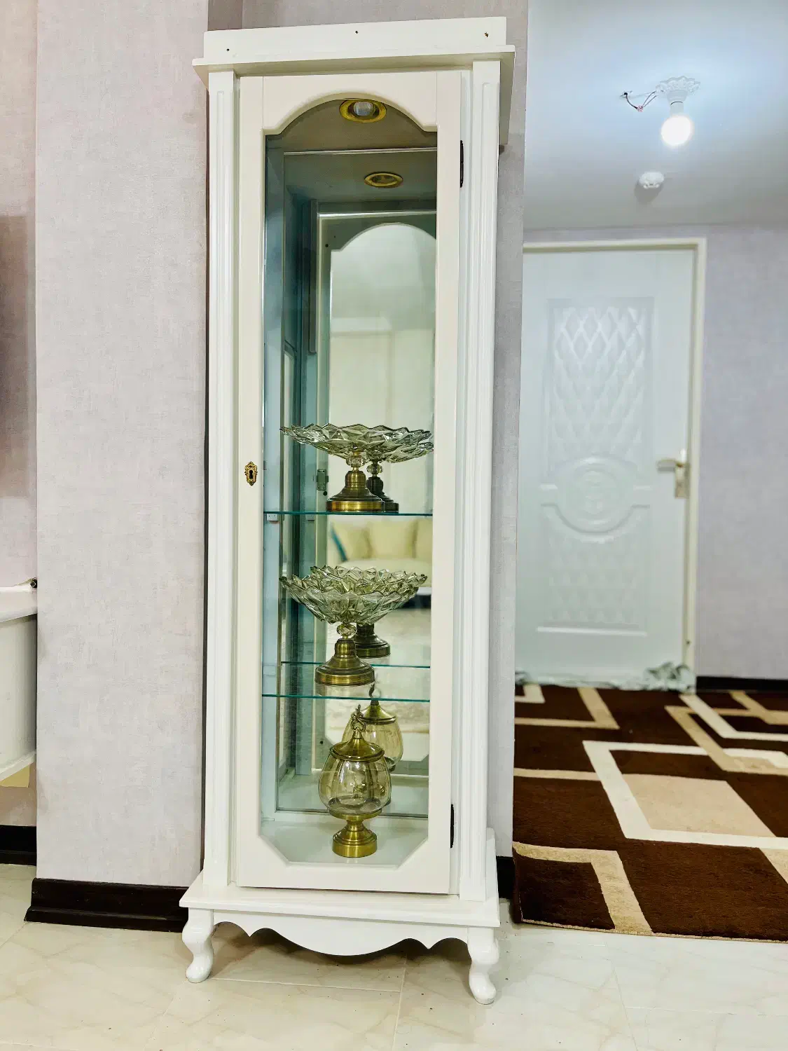 فروش ویترین چوبی کاملا نو|بوفه، ویترین، کنسول|داراب, |دیوار