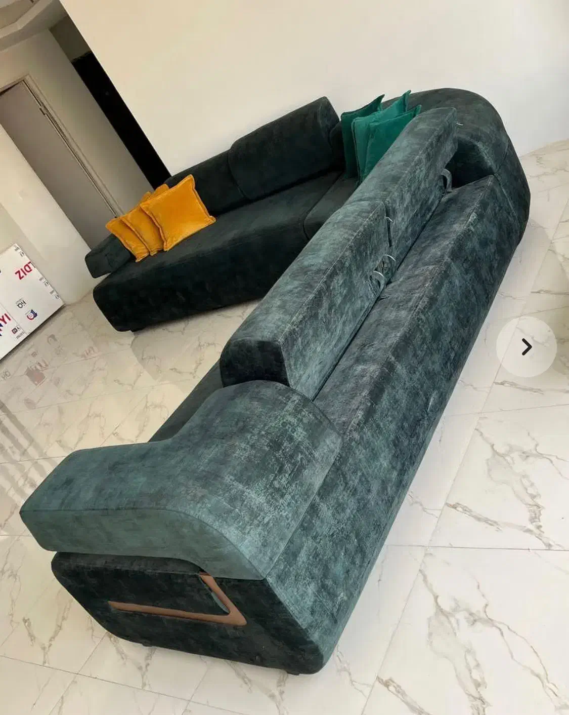 مبل راحتی ال|مبلمان خانگی و میز عسلی|رودسر, |دیوار