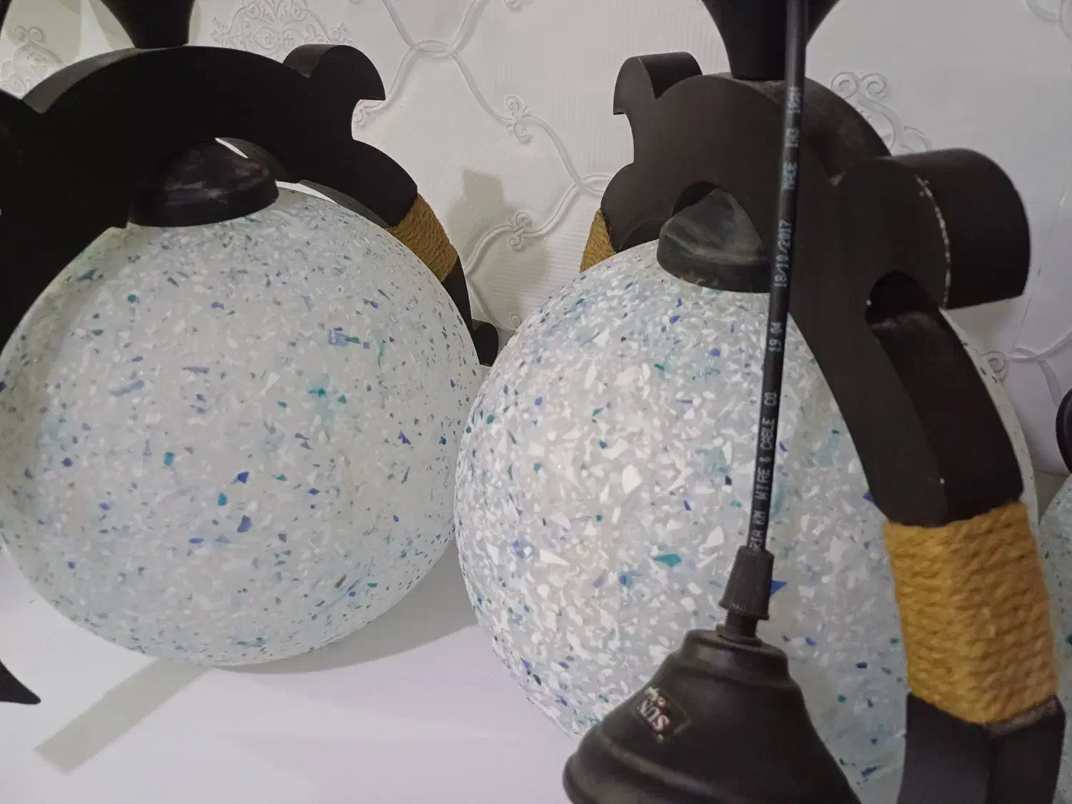 ۳عددلوستر|لوستر و چراغ آویز|اهواز, گلدشت|دیوار