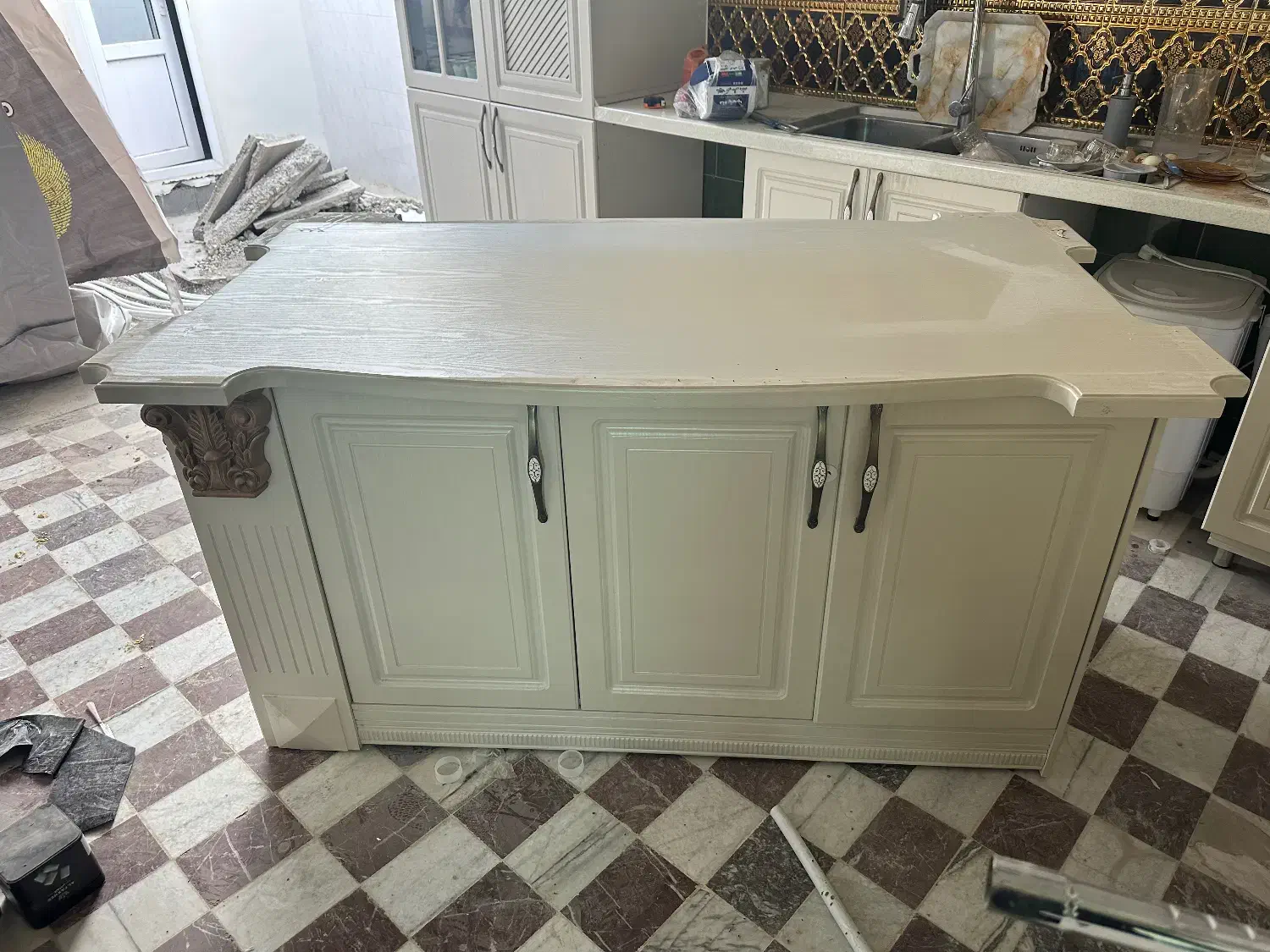 فروش جزیره آشپزخانه لوکس و درجه یک طرح ممبران|مبلمان خانگی و میز عسلی|دهگلان, |دیوار